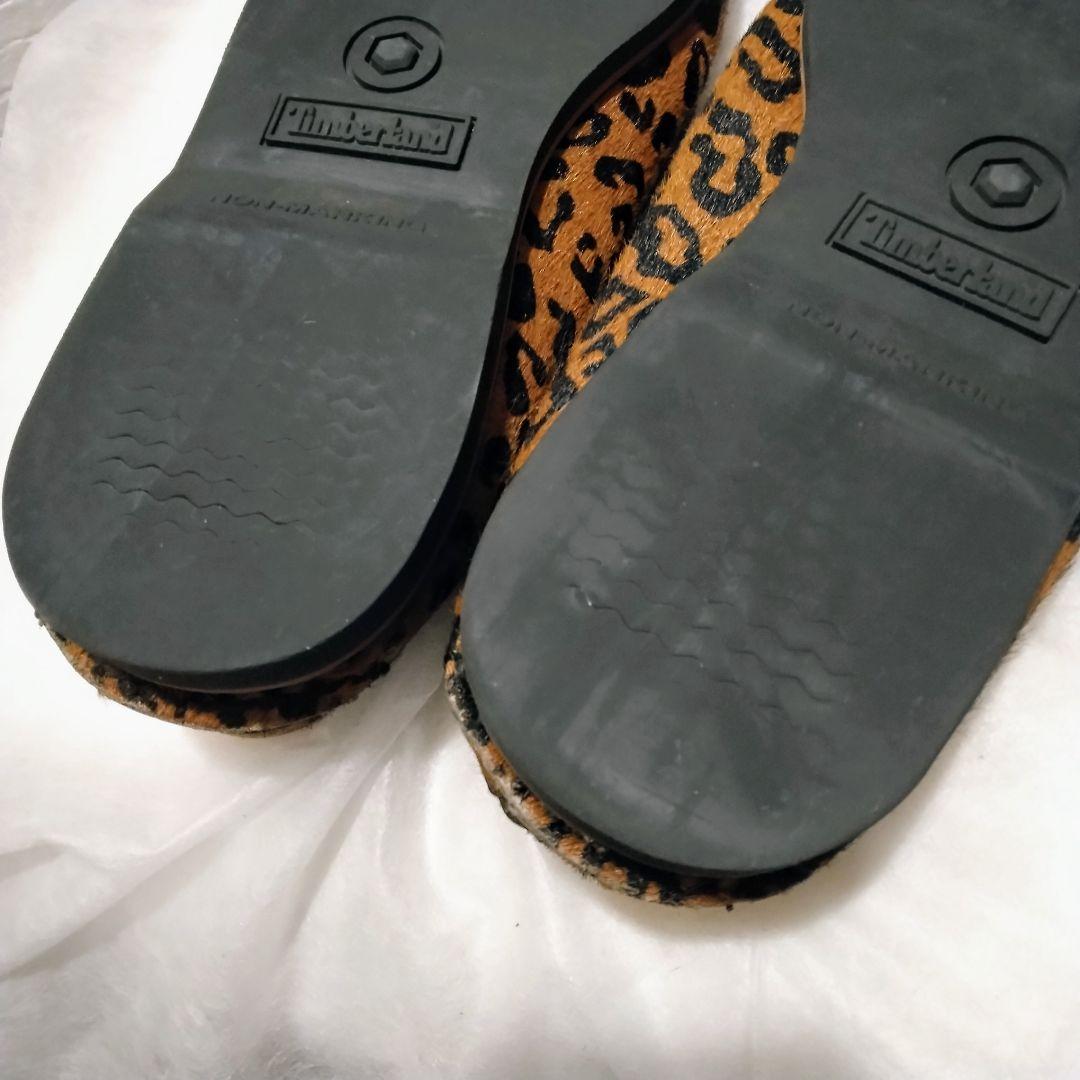 【稀少】ワコマリア×ティンバーランド デッキシューズ レオパード柄 ハラコ使用