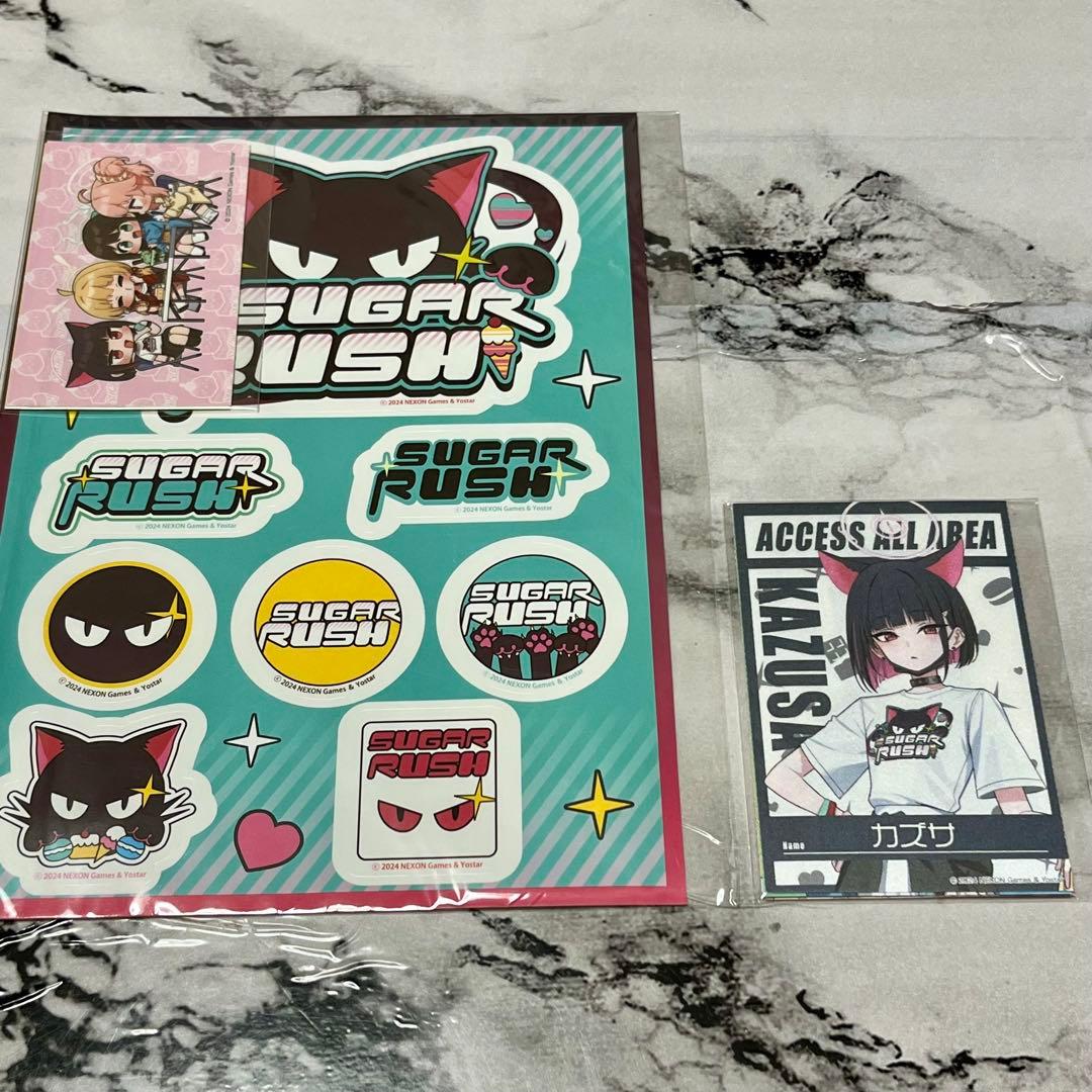 ブルーアーカイブ Sugar rushステッカーセット ステッカー ブルー