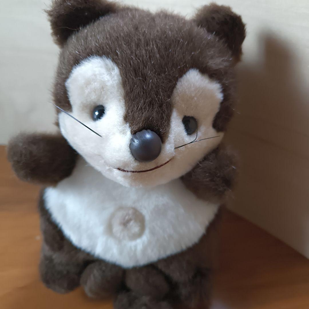 ファースト社　たぬきのたま吉　玉吉　昭和レトロ　ぬいぐるみ　タマキチ