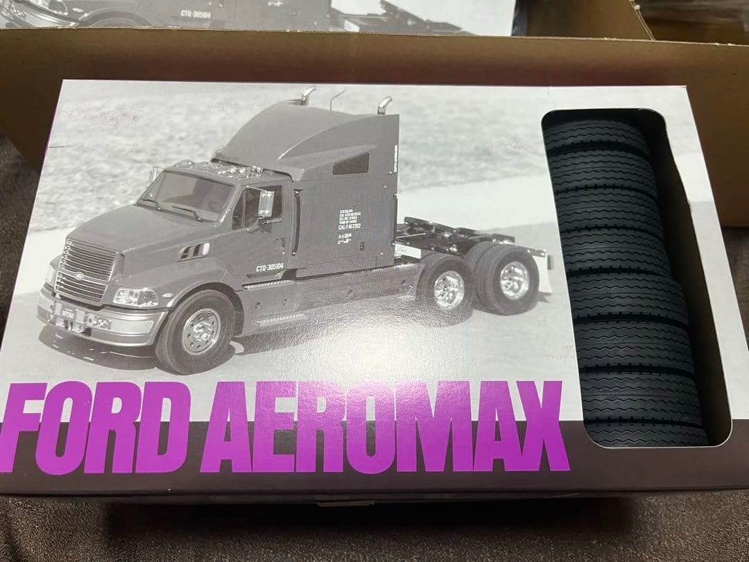 超希少・限定キット】タミヤ トレーラーヘッド フォードエアロマックス