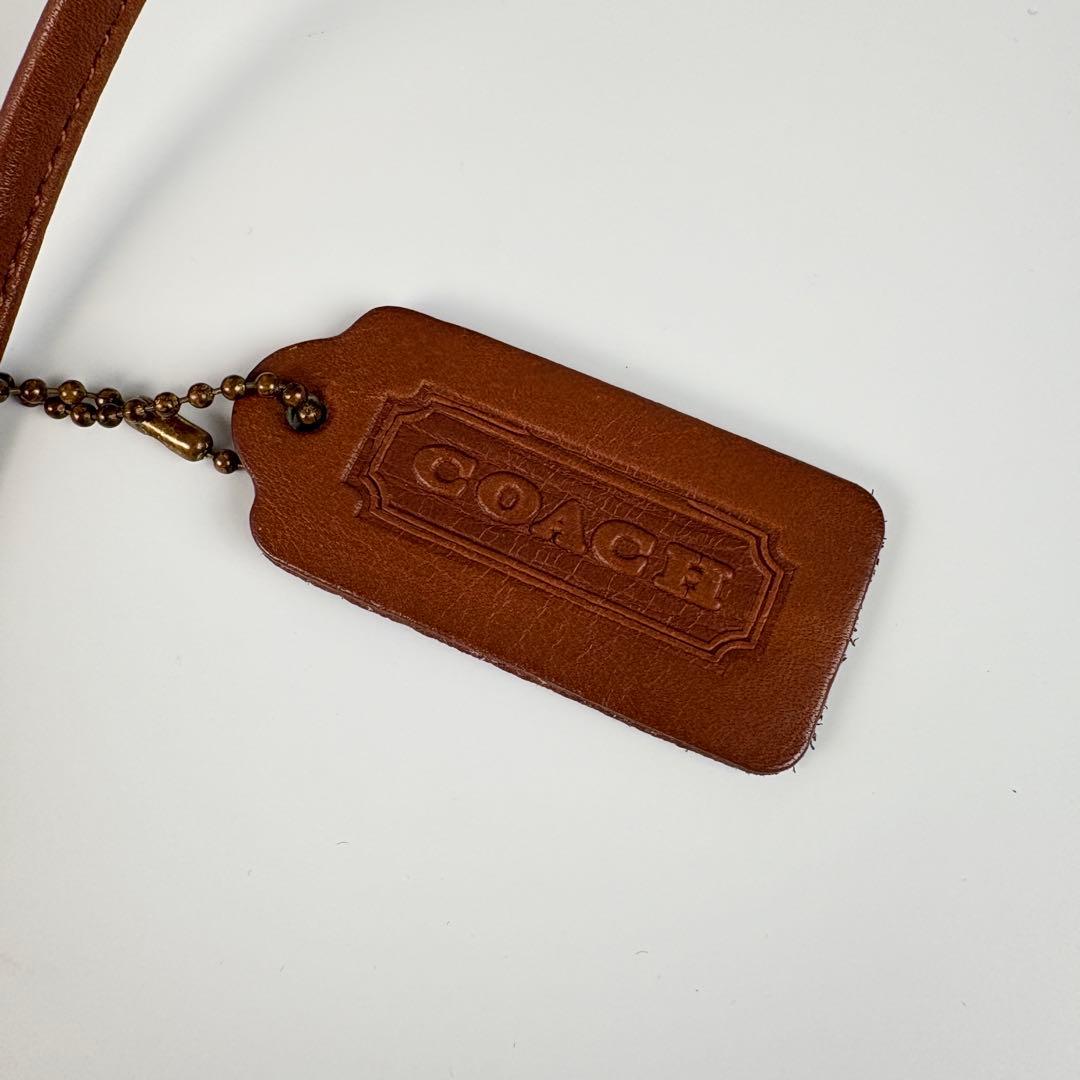 レア箱付　美品　オールド　コーチ 巾着 ショルダーバッグ USA製　4144