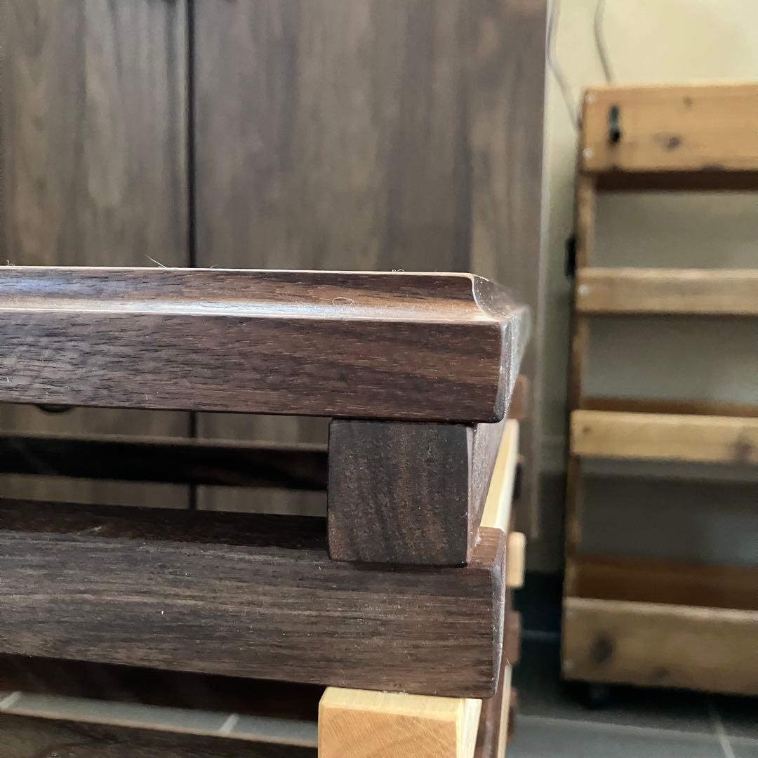 マッキー様用 サイドテーブル フロアランプ ウォールナット 無垢材