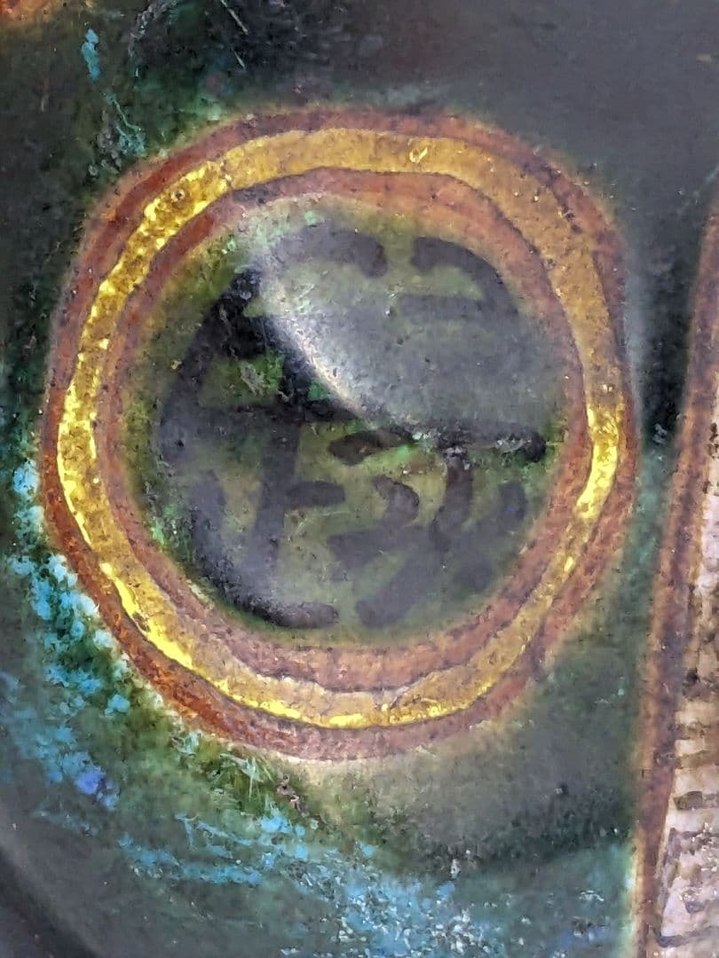 ⭐遺品少数 江戸時代 再興九谷焼 五彩手 布袋像 仏像 置物飾り 縁起物骨董品