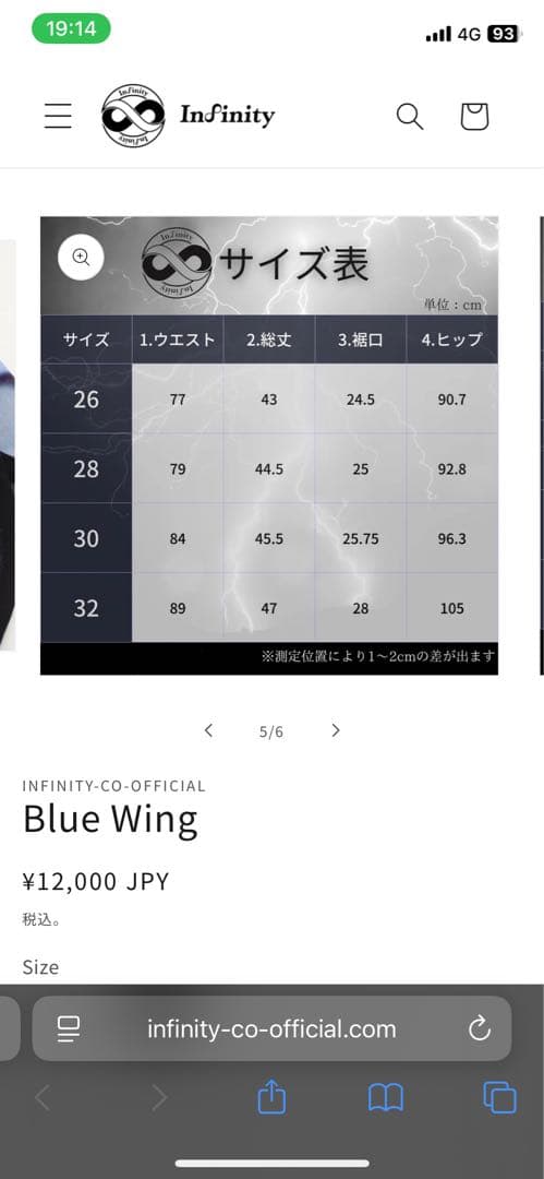 Infinity Blue Wing サーフパンツ フィジーク 上里譲 26