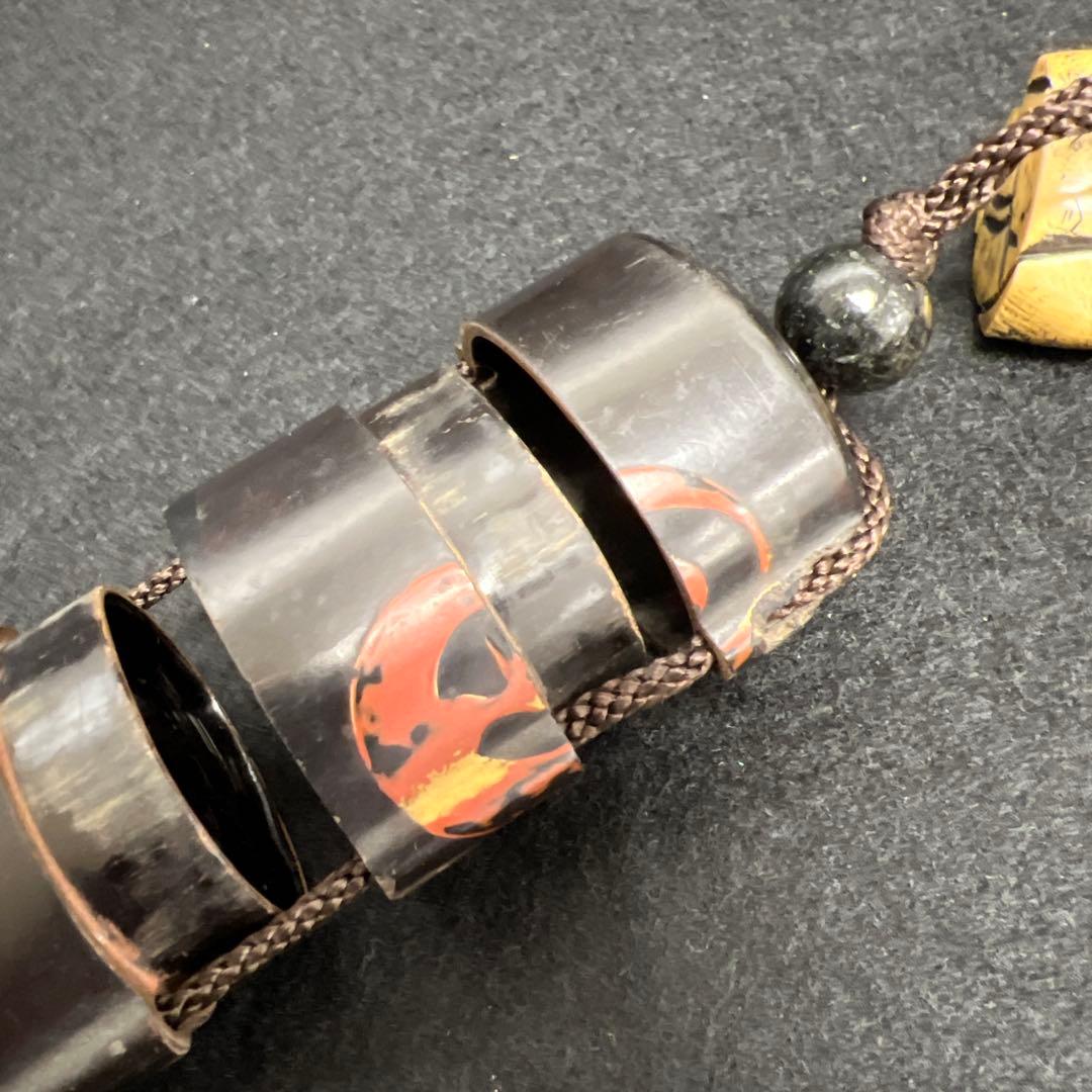 江戸時代 五段印籠、極上根付 73g 東Y7-1203☆2F - inrealty.ae