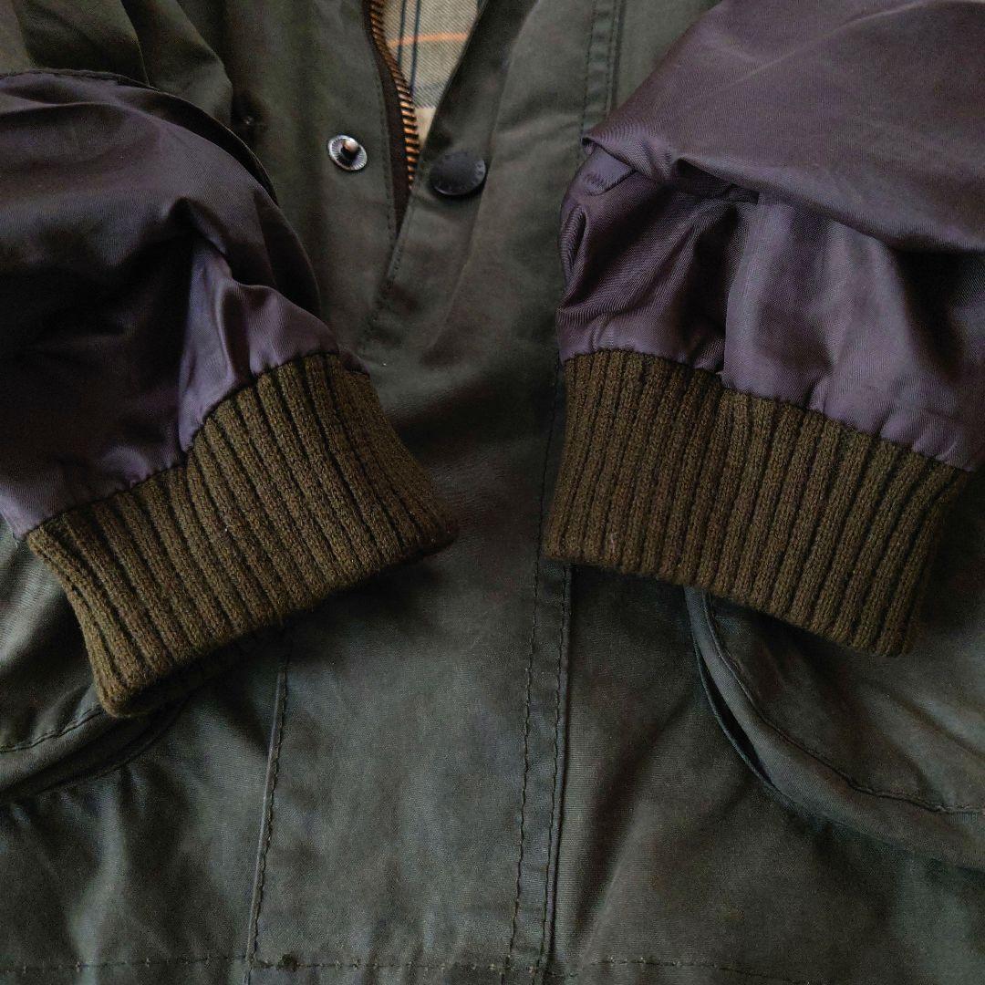 【美中古】バブアー　ビデイル　セージグリーン　36