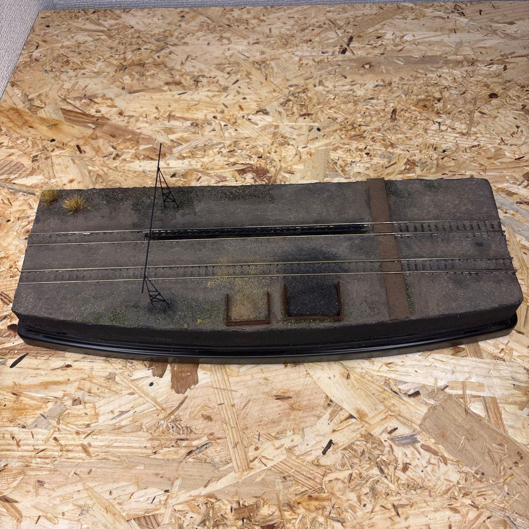 【ケースあり】Nゲージ対応蒸気機関車撮影ベース 機関区ピット付き