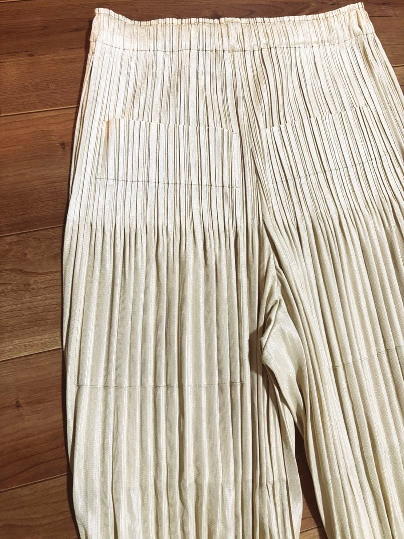 PLATS PLEASE プリーツサルエルパンツ レモンイエロー