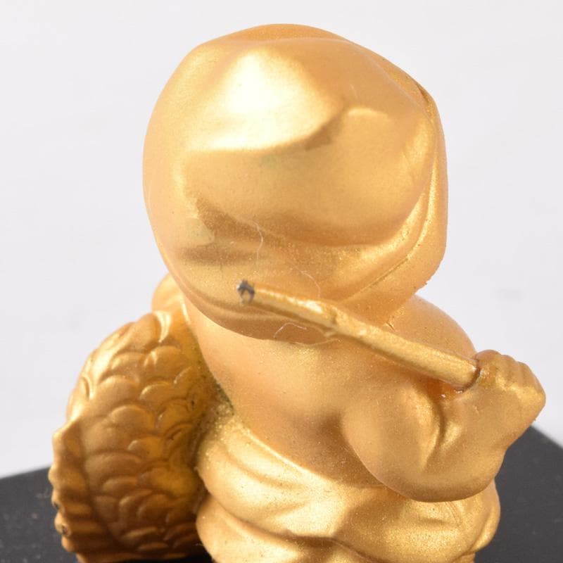 銅塗金　七福神　縁起物　置物　25体まとめて　ケース付　M　7306