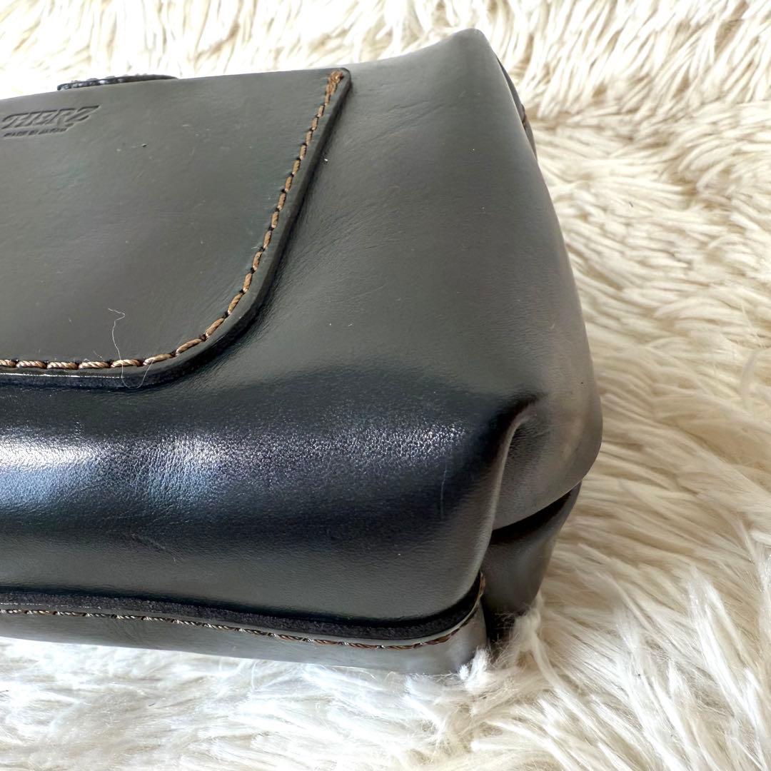 ヘルツ HERZ 2way ミニドクターズバッグ クロスボディ ダークグリーン