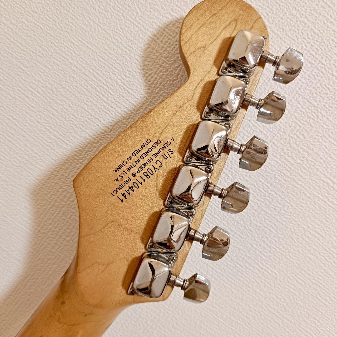 メンテ済｜Squier エレキギター ストラトキャスター ダコタレッド
