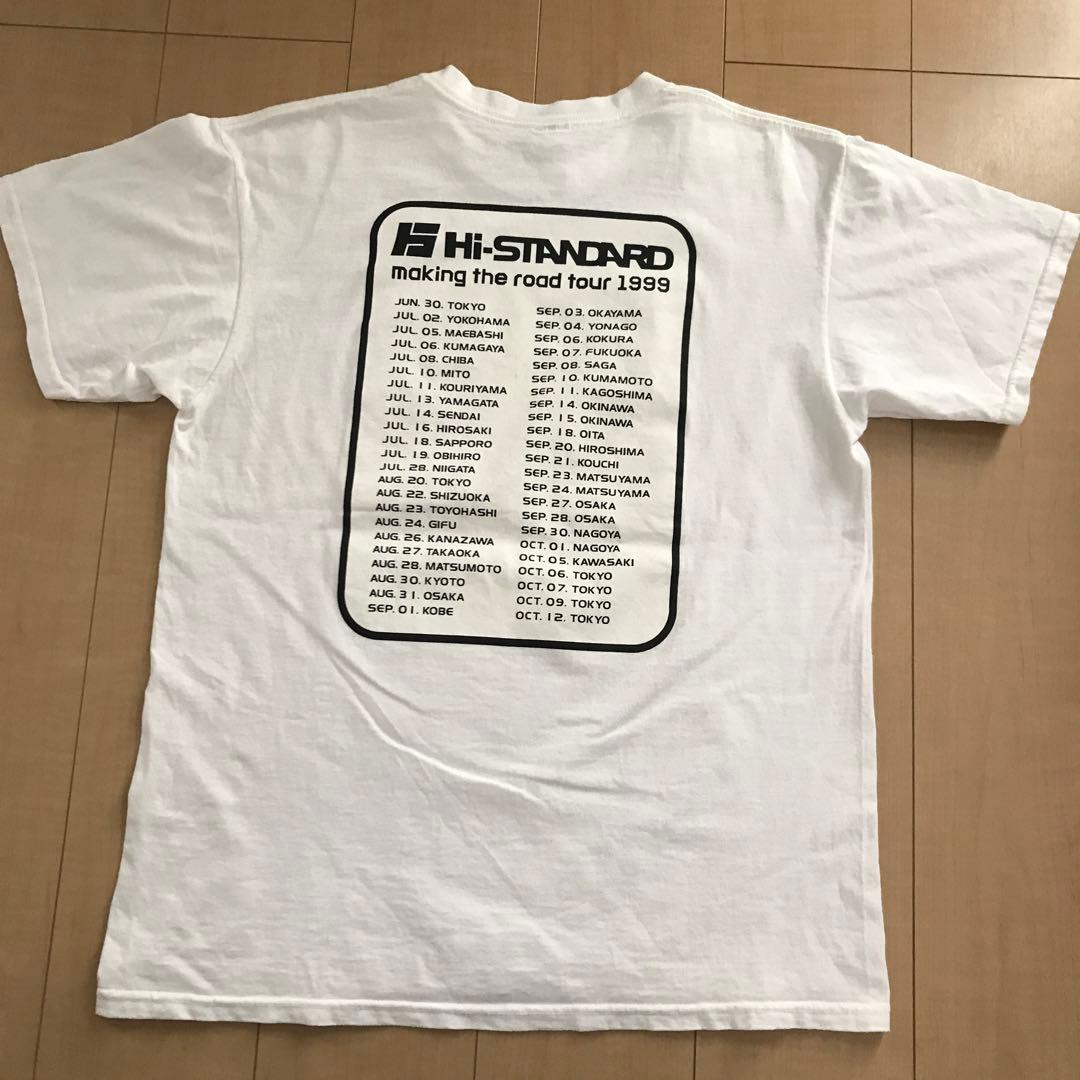 65 1999年物 ハイスタ Hi-Standard ヴィンテージTシャツ - メルカリ
