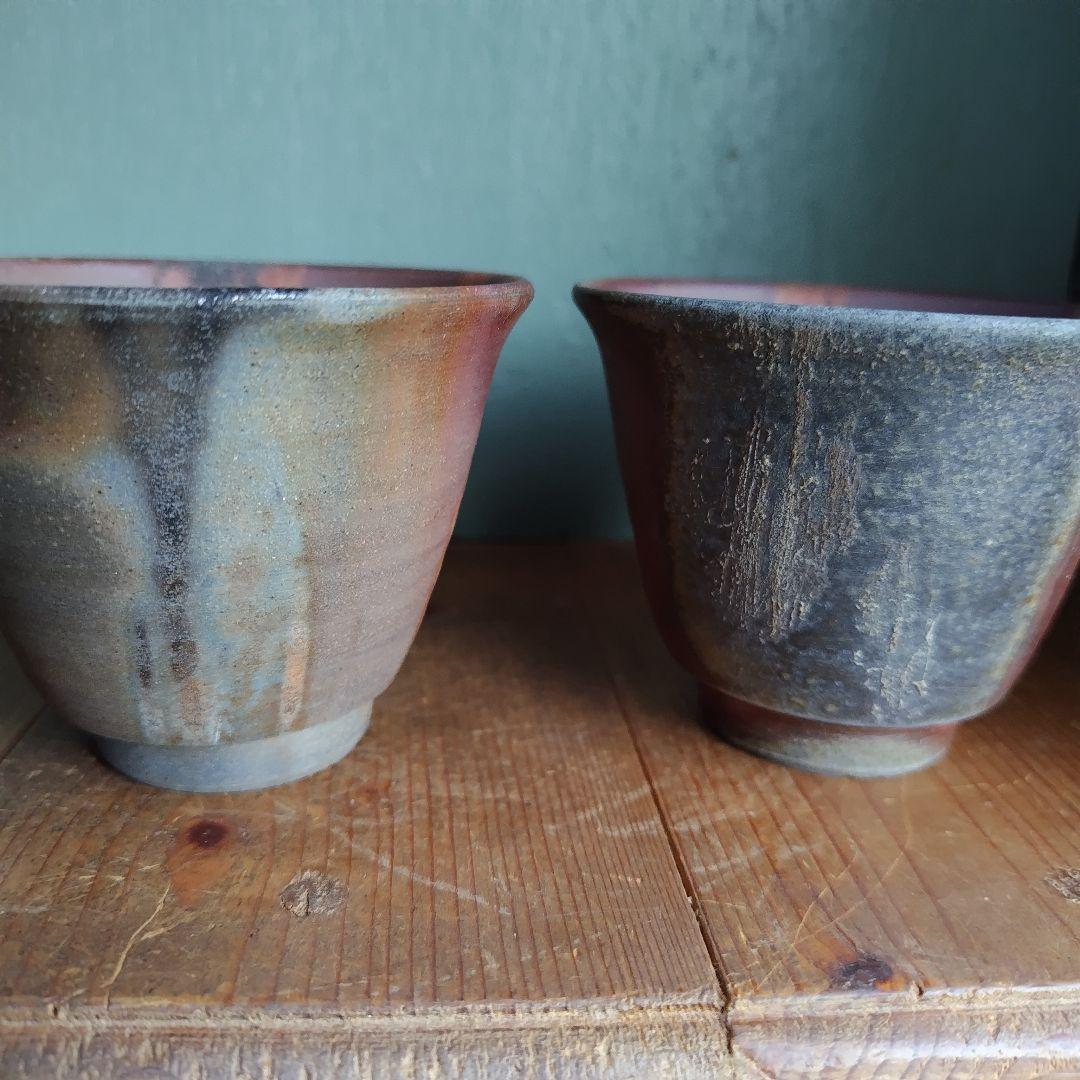 備前焼 松本篤治 急須＆湯呑みセット 煎茶 茶器 岡山 伝統工芸士 宝瓶