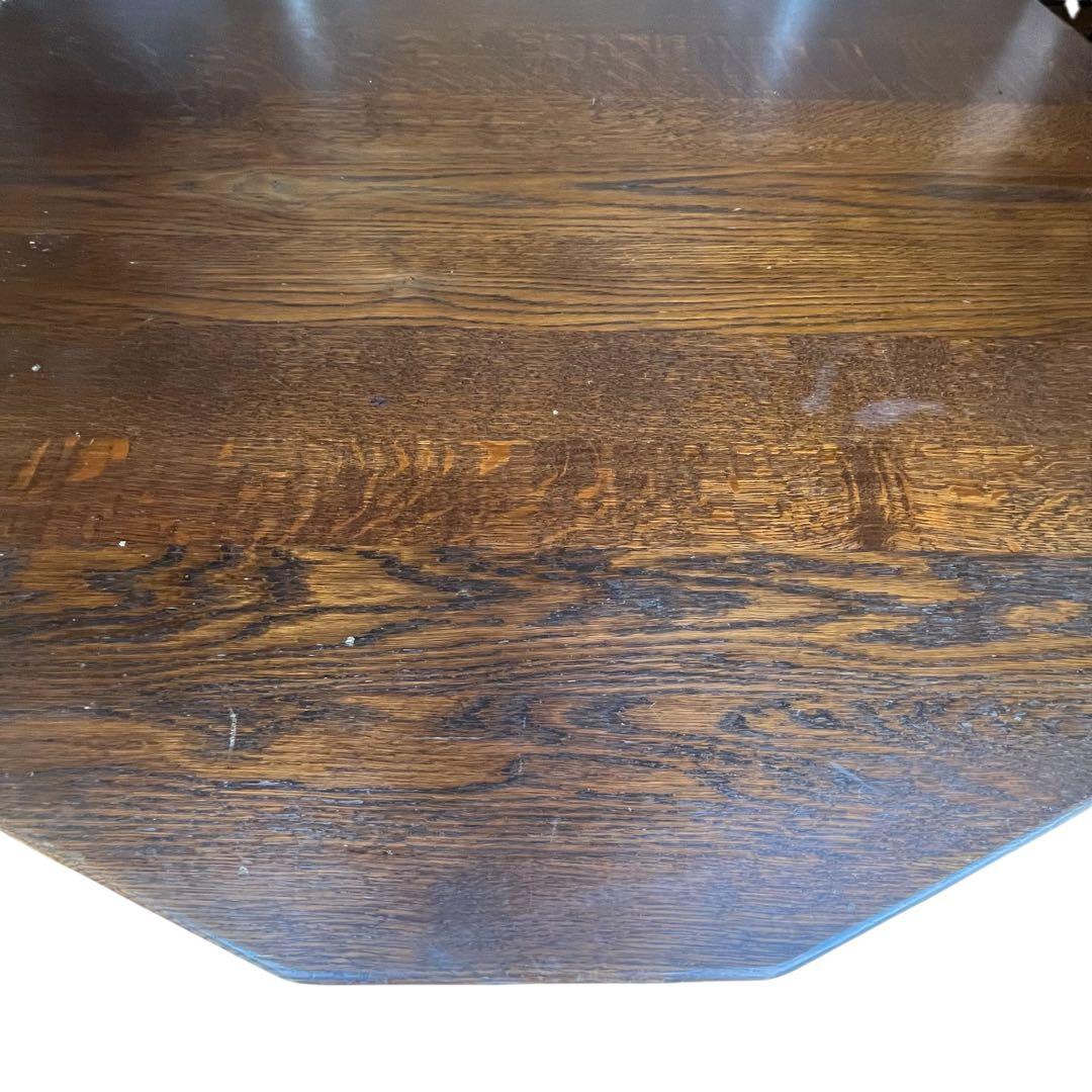 オランダ民芸家具 ネザーランズフォークロア 16角形 ダイニングテーブル