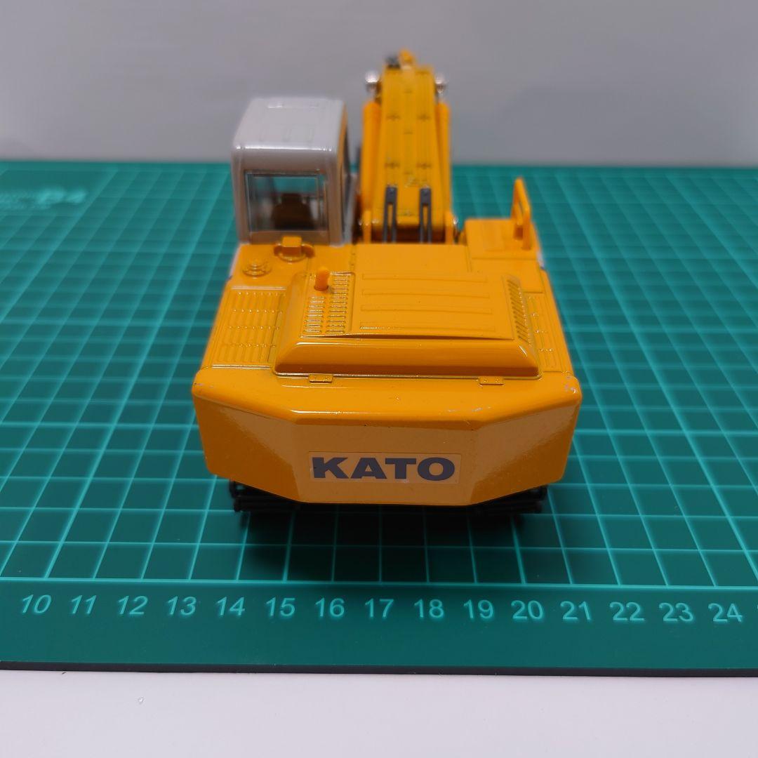 加藤　ショベルカー　建機　レトロ　ミニチュア　パワーショベル　Toy Car