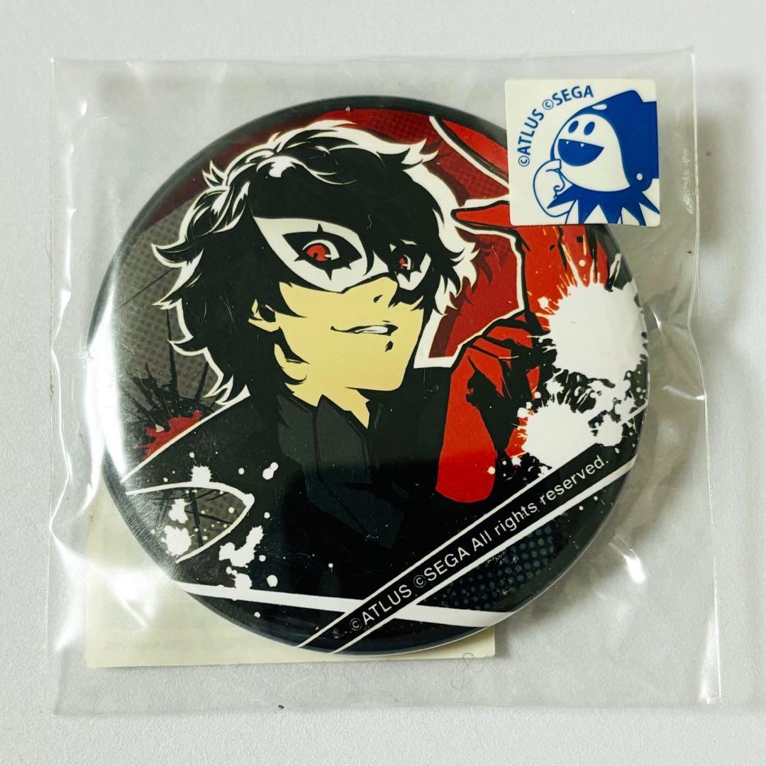 ペルソナ5 総攻撃 主人公 缶バッジ コトブキヤ ジョーカー 雨宮蓮 1個