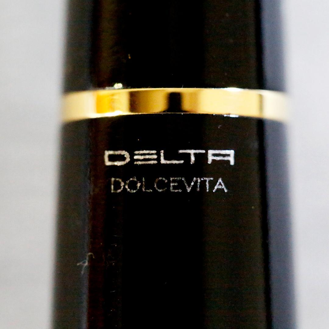 美品 送料込み】デルタ 万年筆 ドルチェビータ オーバーサイズ バーメイル