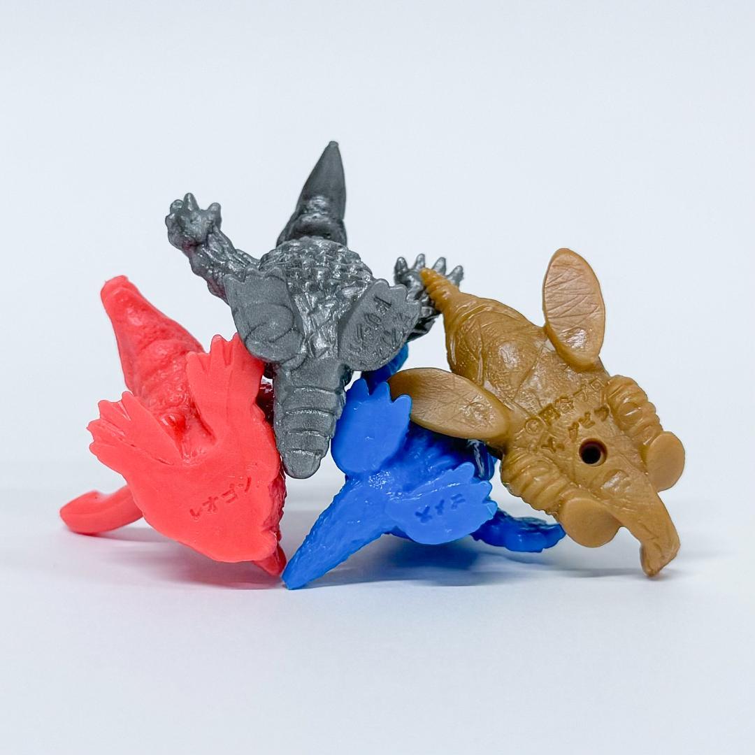 ウルトラマン怪獣消しゴム アンティッQ 新造形 4体