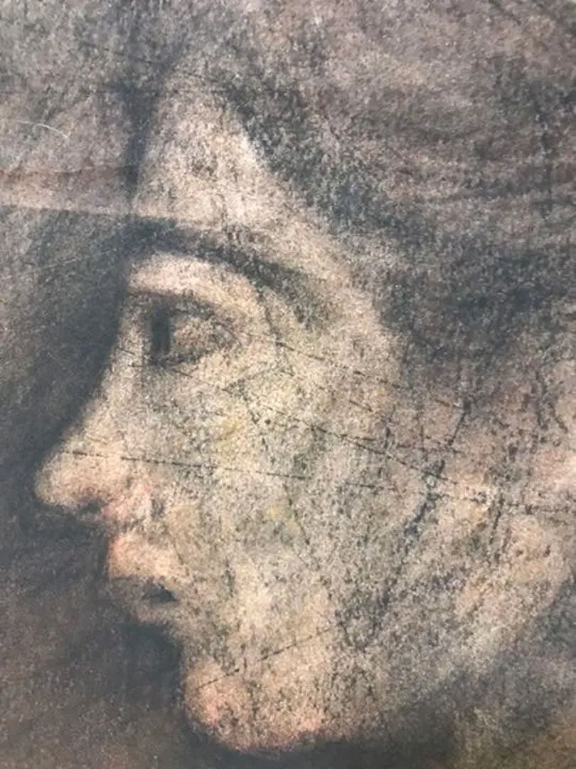 巨匠 林武 パステル画 真作保証 赤洋紙 1点物 原画