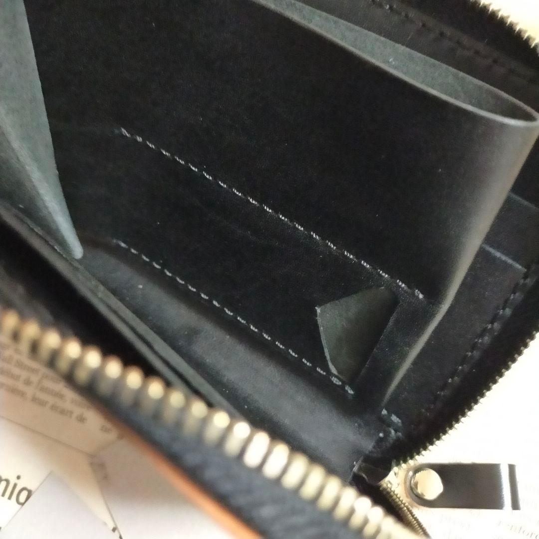 L字ファスナーウォレット　コードバン