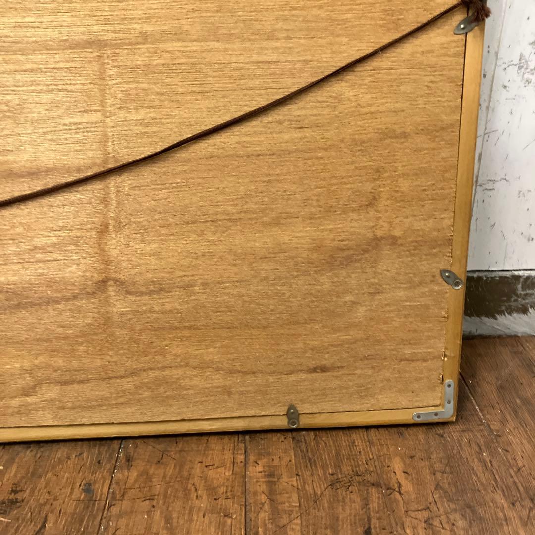 昭和レトロ 美術刀剣 日本刀 模造刀 レプリカ 絵画 額装 武具 鍔 美術