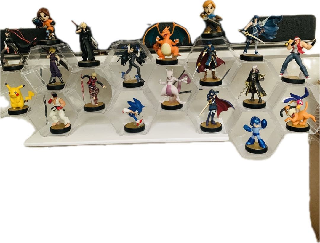 初版裏キャラ絵・タグ無し】amiibo 大乱闘スマッシュブラザーズ