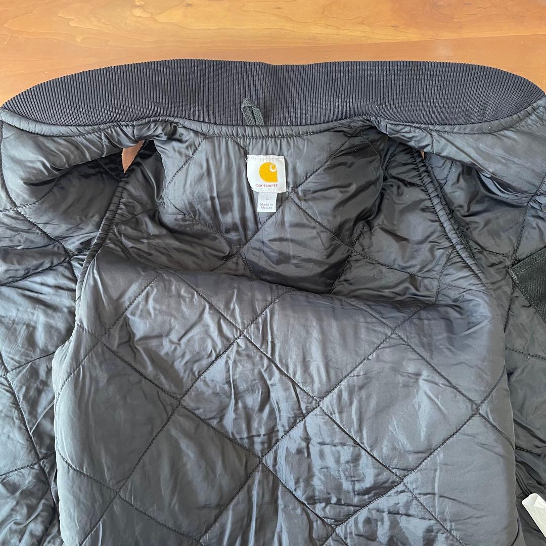 carhartt vtg ダックベスト V01 BLK★Lサイズ★ブラック