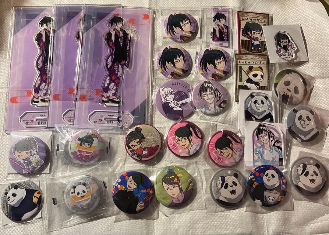 呪術廻戦　禪院真希　パンダ　まとめ売り　60点以上　まるくじ 呪術廻戦 禪院真希 パンダ まとめ売り 60点以上 まるくじ 呪術廻戦