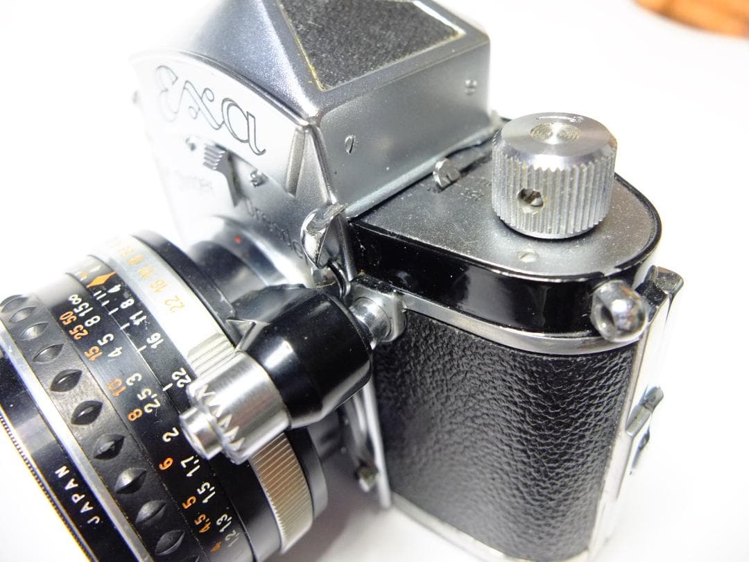 実写確認整備品】イハゲーEXA／カールツァイスイエナ・テッサー50mmf2