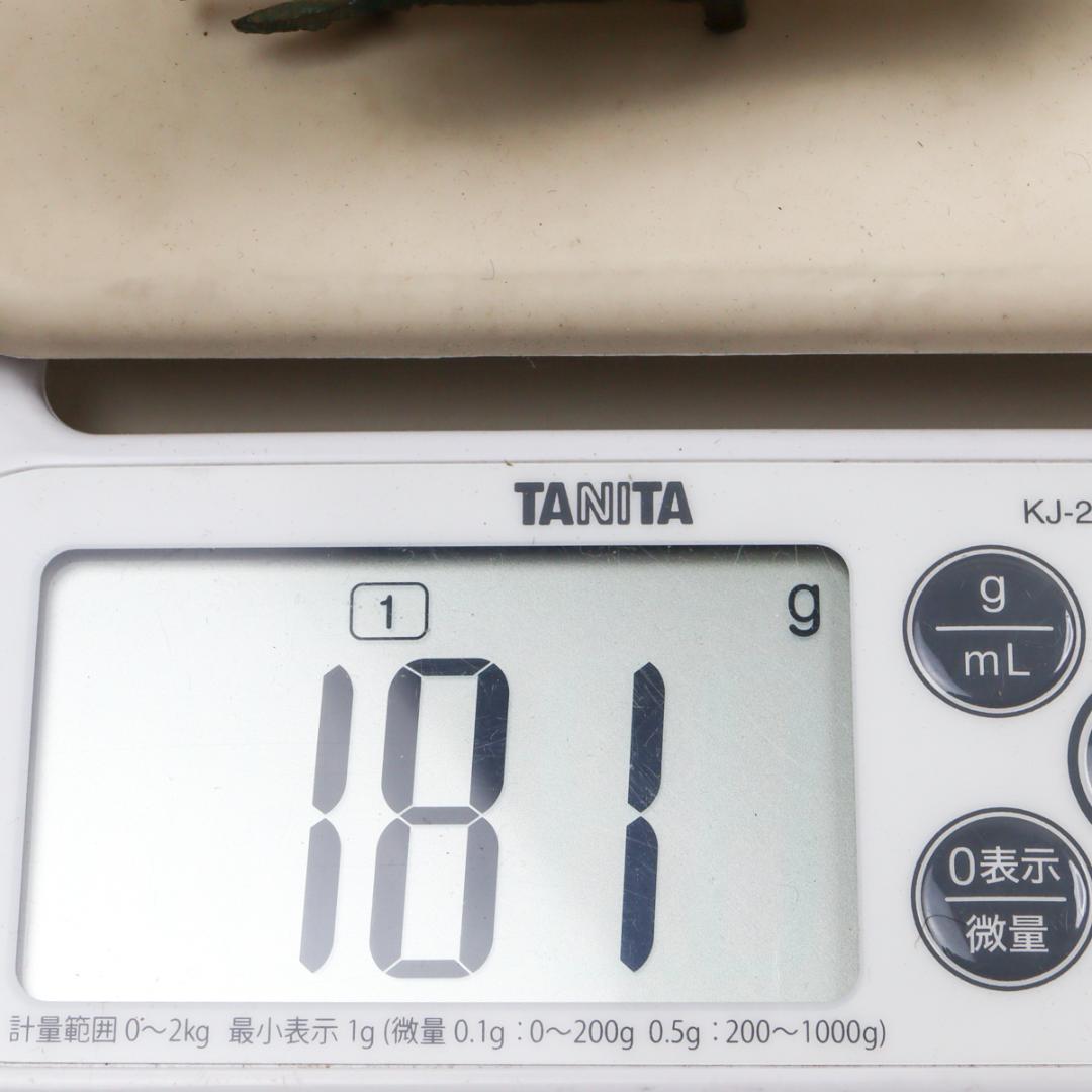 エジプト トキ アミュレット 銅と陶器 置物