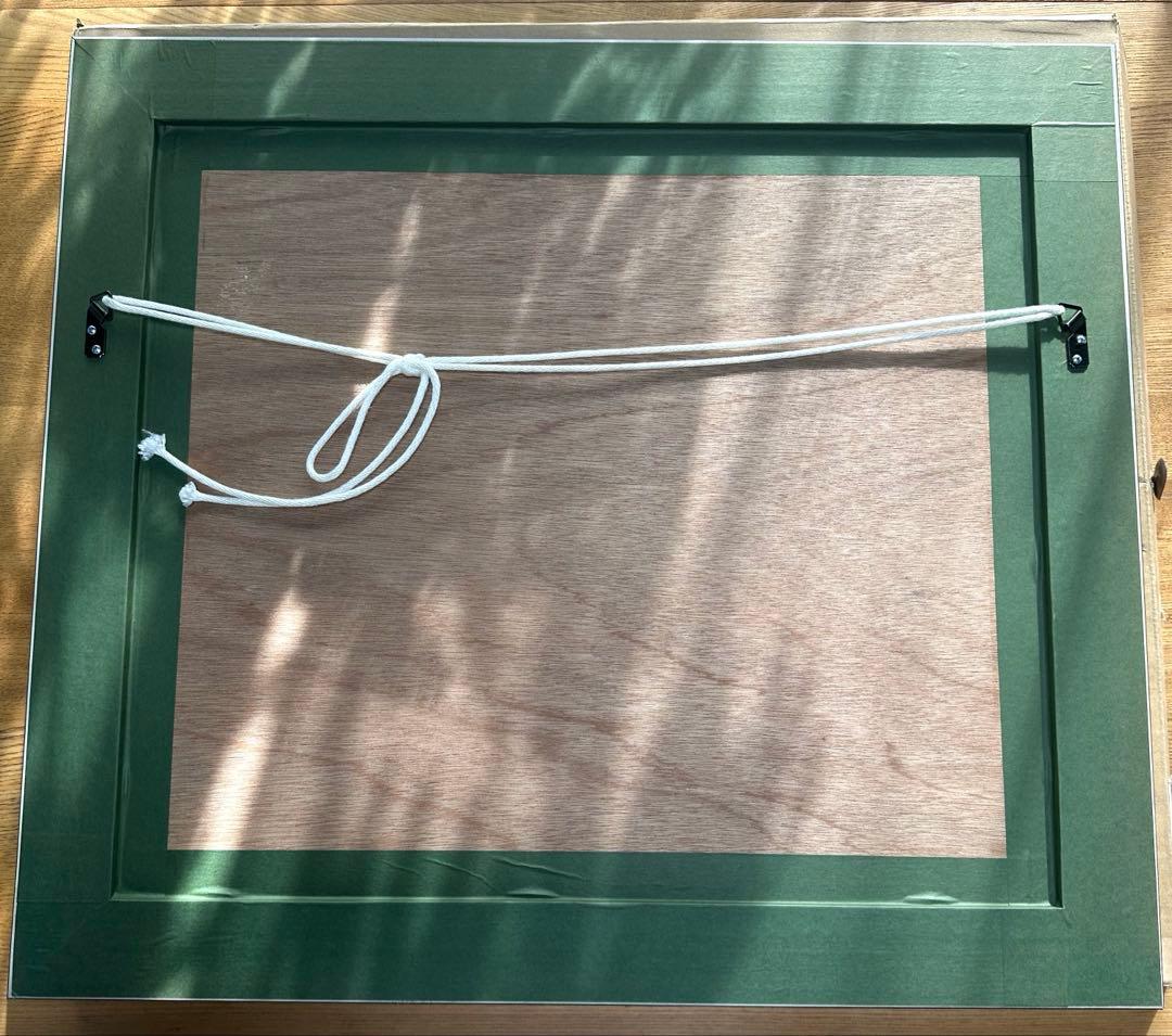 竹久夢二 タンポポの丘 リトグラフ 版画124/200 箱付き