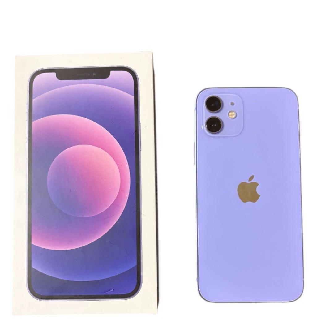 Apple iPhone 12 パープル　256GB SIMロック解除済み Apple iPhone 12 128G パープル SIM解除済み 注文 Apple iPhone 12