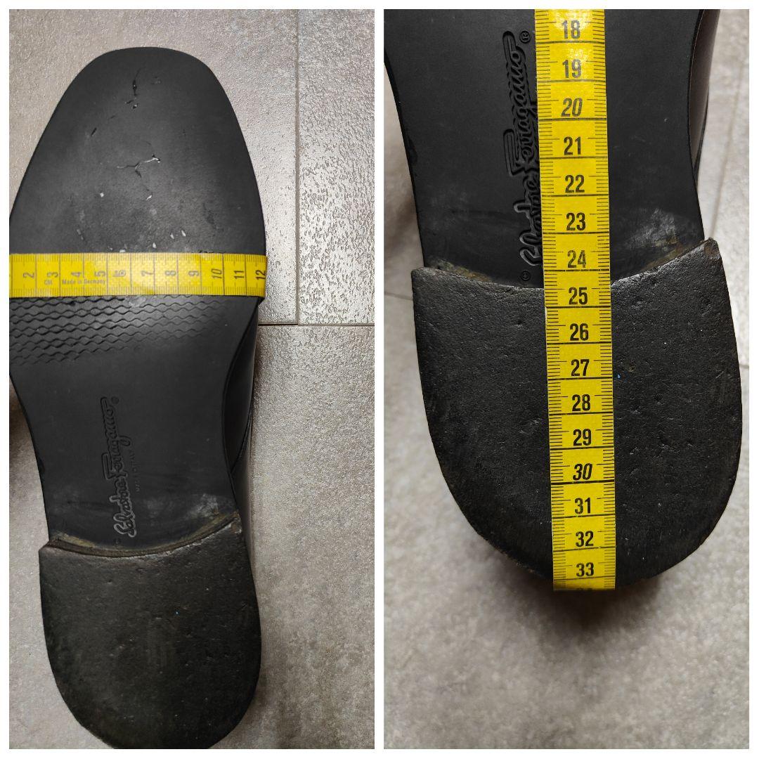 【Salvatore Ferragamo】ストレートチップレザーシューズ 伊国製