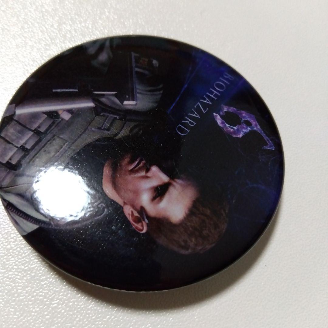 【バイオハザード】クリス パセラ カプコンバー 特典 缶バッジ