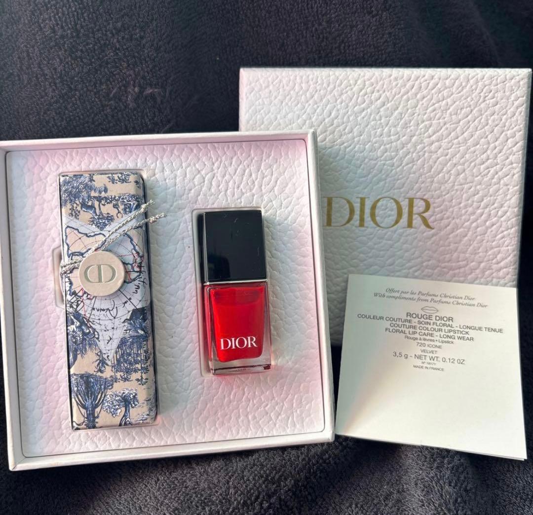 Dior ネイルカラー レッド ケース付き 即発送 - メルカリ