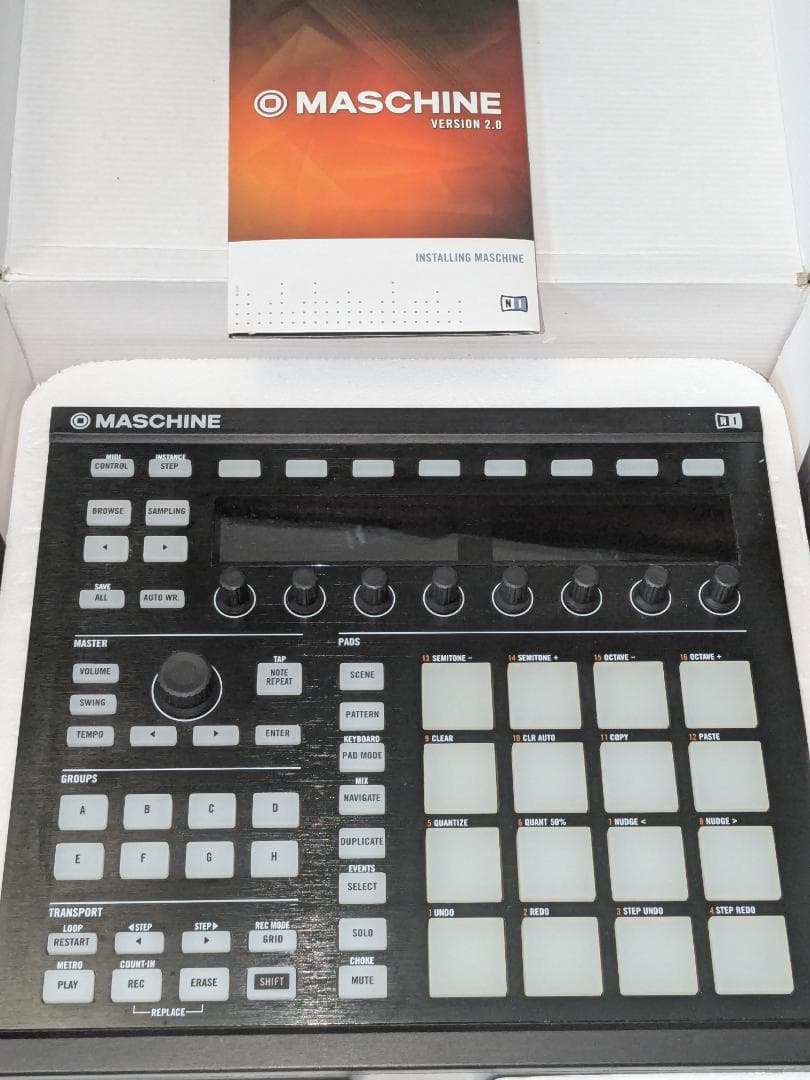 DTM・DAW Native Instruments MASCHINE MK2 Black Amazon | Native Instruments グルーヴ制作システム MASCHINE MK2