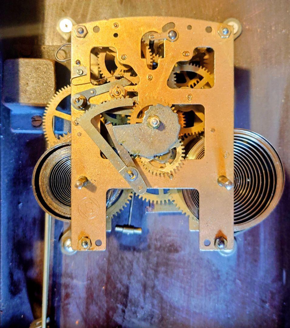 〈完動・美品〉精工舎　宮型ゼンマイ振り子時計　ボンボン時計　古時計掛け時計