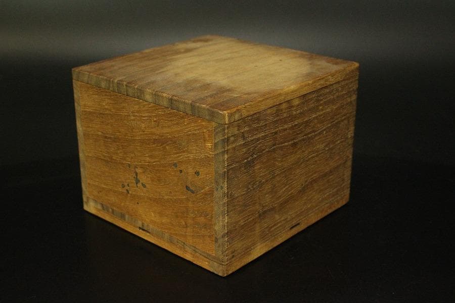 茶道具 衣笠焼 黒楽茶碗(A253)