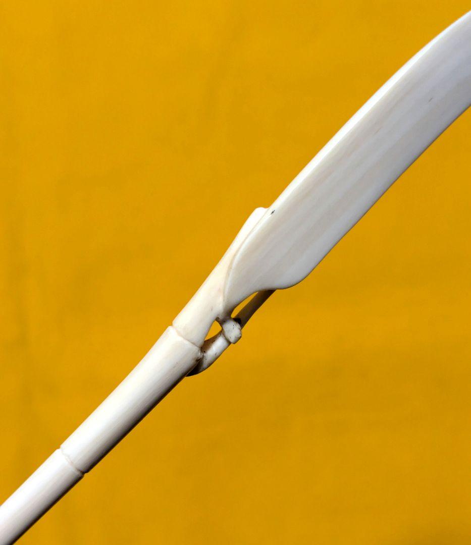 閉店売り尽し】手彫り茶杓 笹之葉型の通販はau PAY マーケット - 輸入