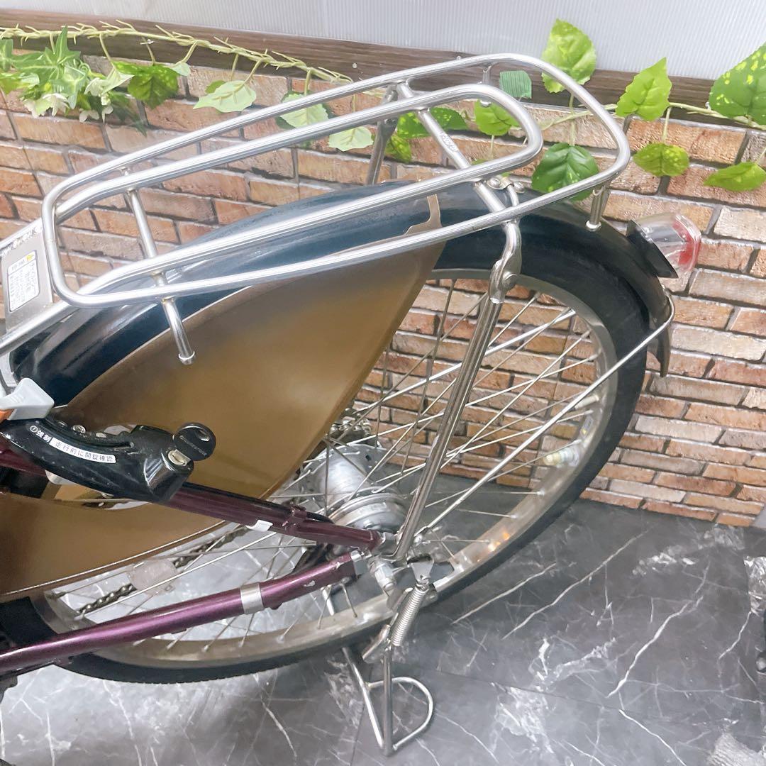 【83】電動自転車 ブリヂストン Assista パープル 24インチ