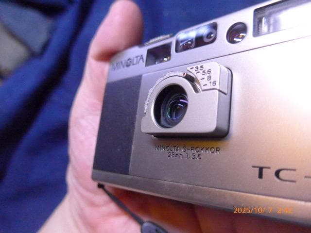momo&mikan様専用 MINOLTA TC-1 フィルムカメラ 取扱説明書