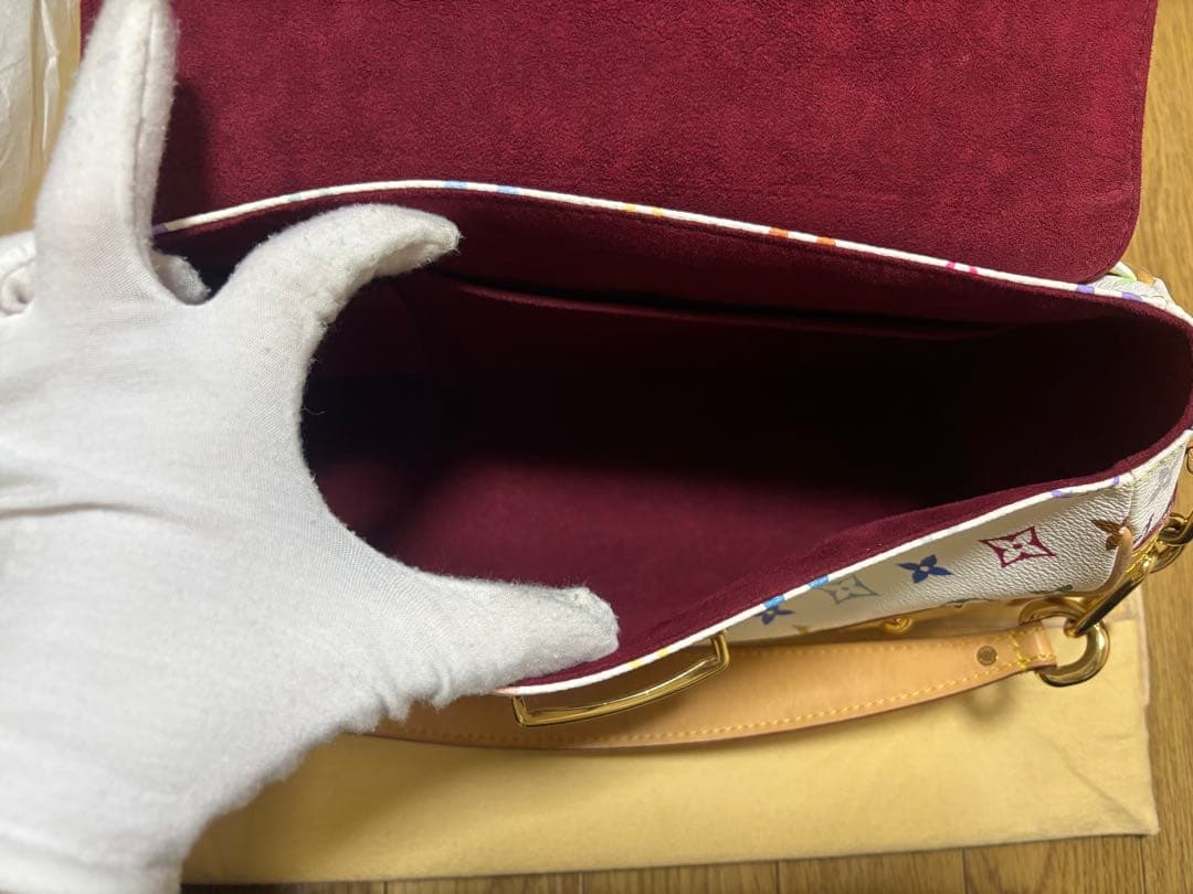 ね*︎様 ルイヴィトン　ビバリー　MM マルチカラー　ホワイト