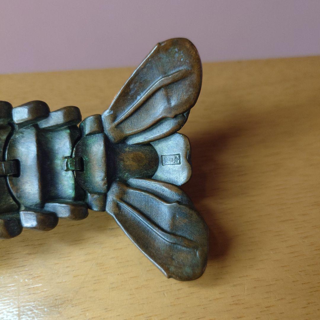 心臓穿ちのヴェル様専用 銅製 ザリガニ 在銘 美術品・アンティーク