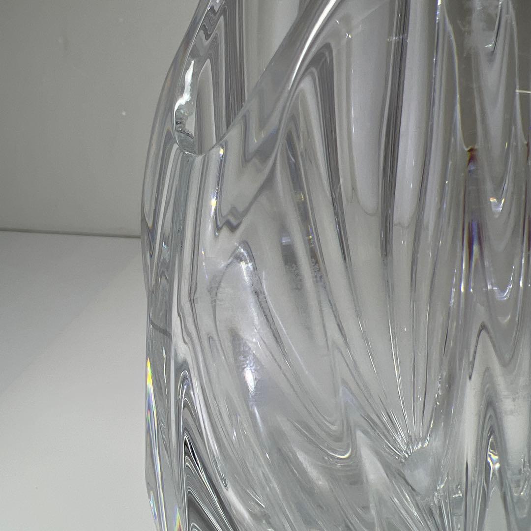 バカラ リゴット フラワーベース 高さ21㎝ 東里7-0813①