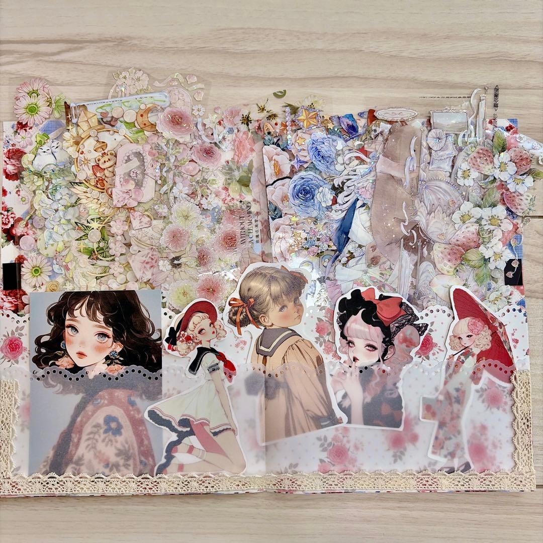 最終値下げ 海外マステ コラージュ素材 デザインペーパーなど大量