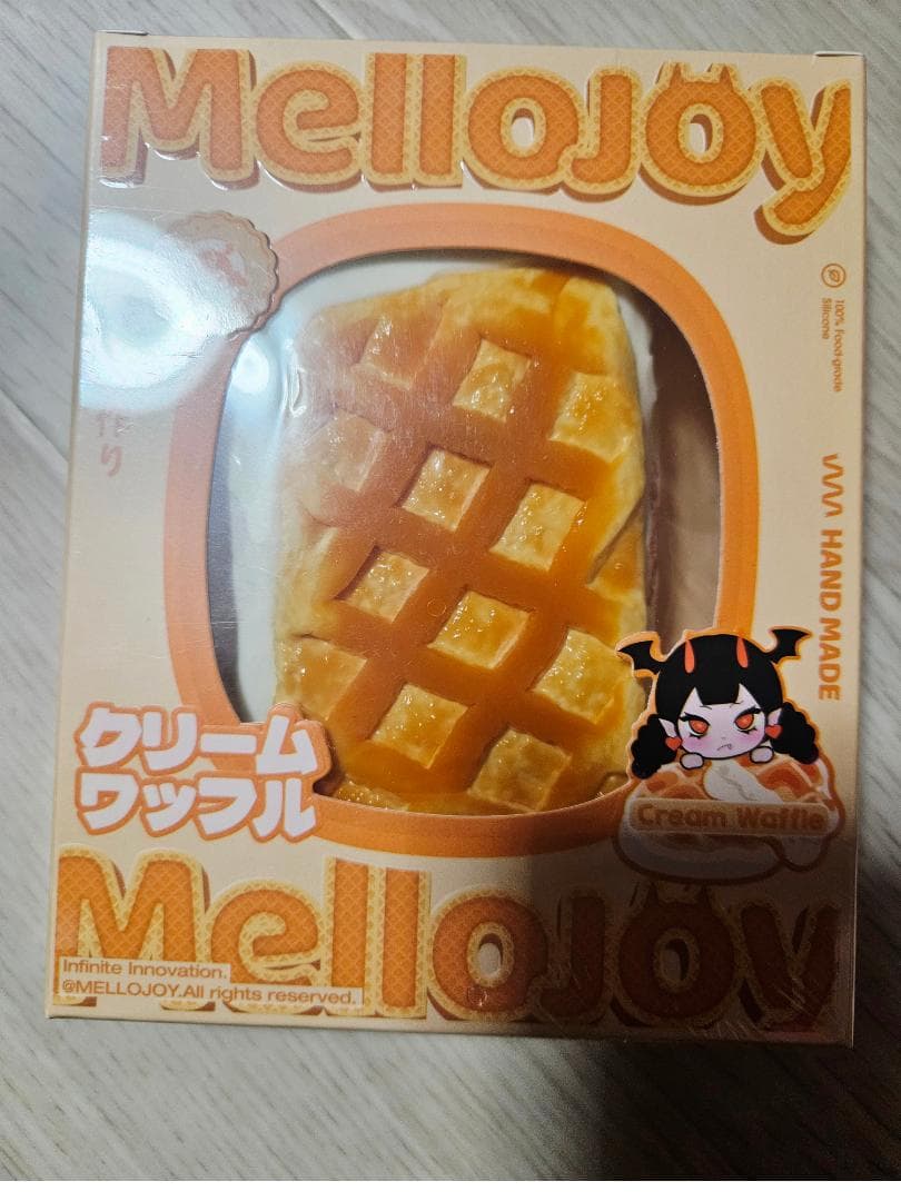 Mellojoy スクイーズ クリームワッフル スクエア メロジョイ - メルカリ