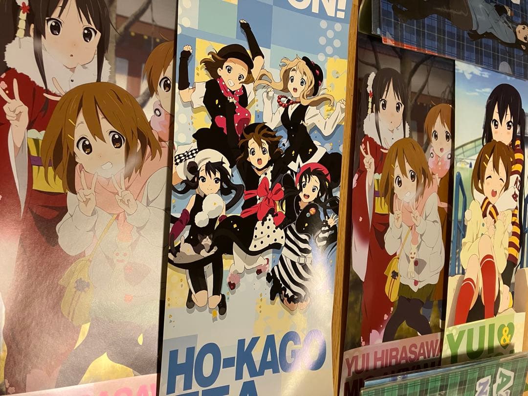 けいおん　クリアファイル　下敷き　ストラップ　ポスター　タオル　クリアシート