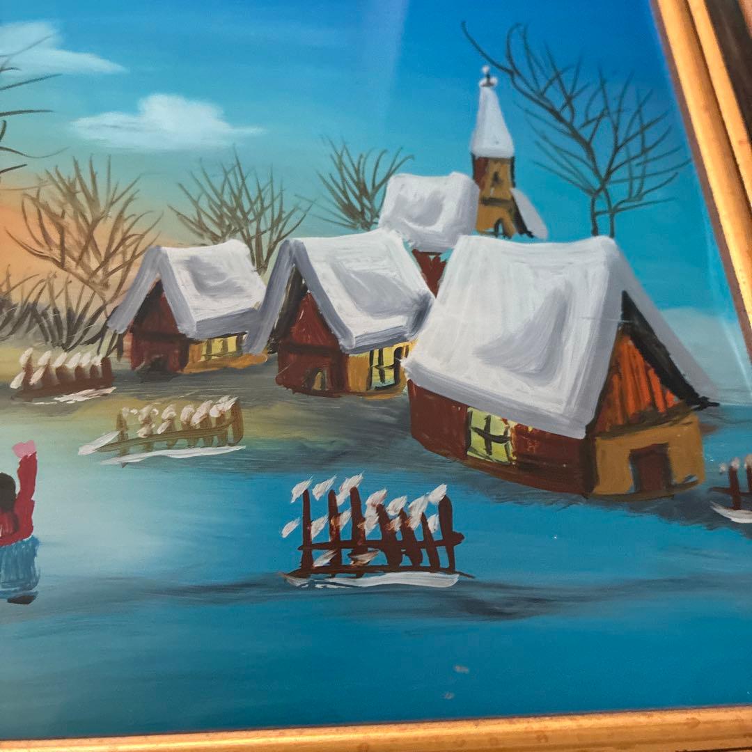 ナイーヴ派ガラス絵アーティスト ウクライナ ブラニミール