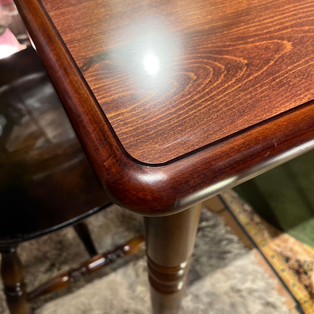 ヴィンテージ コロニアル ST メラミントップコンパクトダイニングテーブル