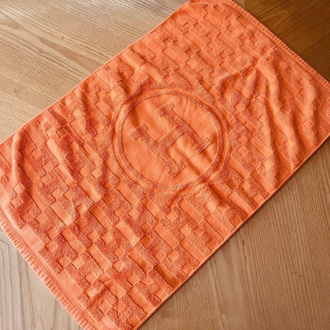 ビーチタオル 《カバン》 - ブルー | Hermès - エルメス-公式サイト